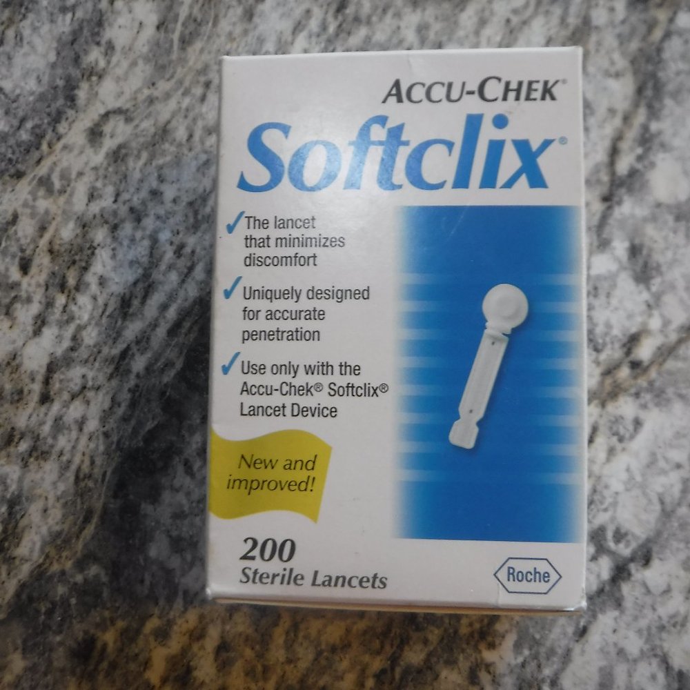 Accu Chek Softclix Lancets- Box or 200